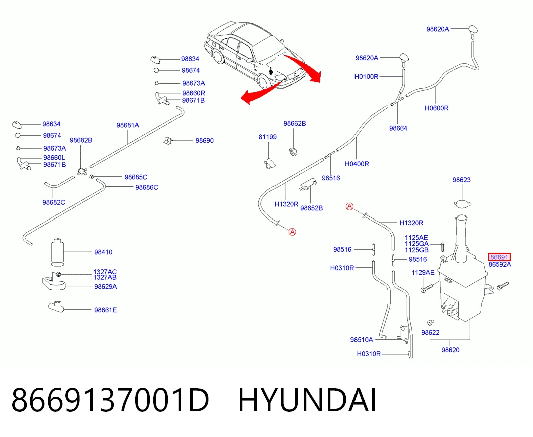 8669137001D Hyundai/Kia