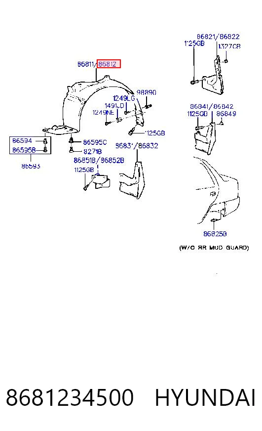 8681234500 Hyundai/Kia
