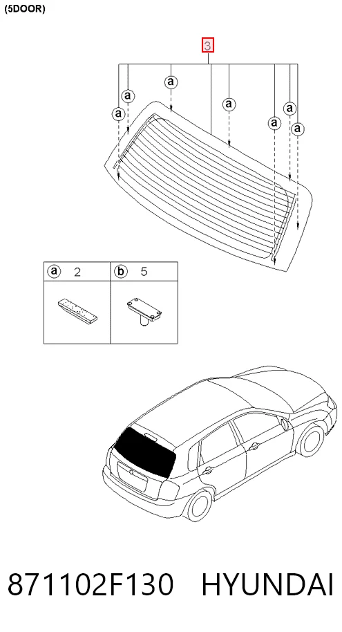 Заднее автостекло Hanglass ST501455 цена, от 54.01 USD