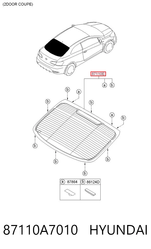 87110A7010 Hyundai/Kia