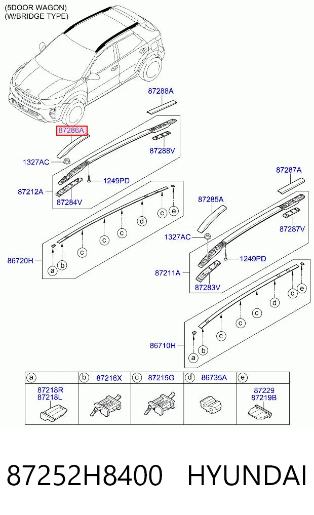 87252H8400 Hyundai/Kia