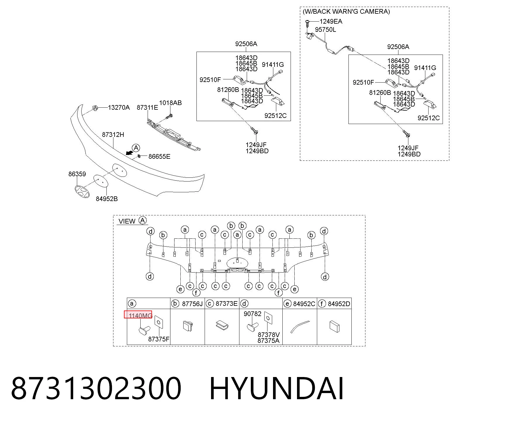 8731302300 Hyundai/Kia 