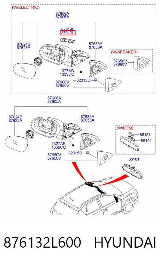 876132L600 Hyundai/Kia 