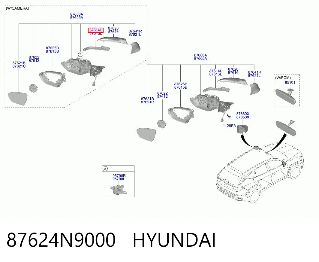 87624N9000 Hyundai/Kia 