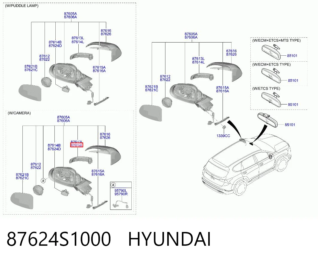 87624S1000 Hyundai/Kia 