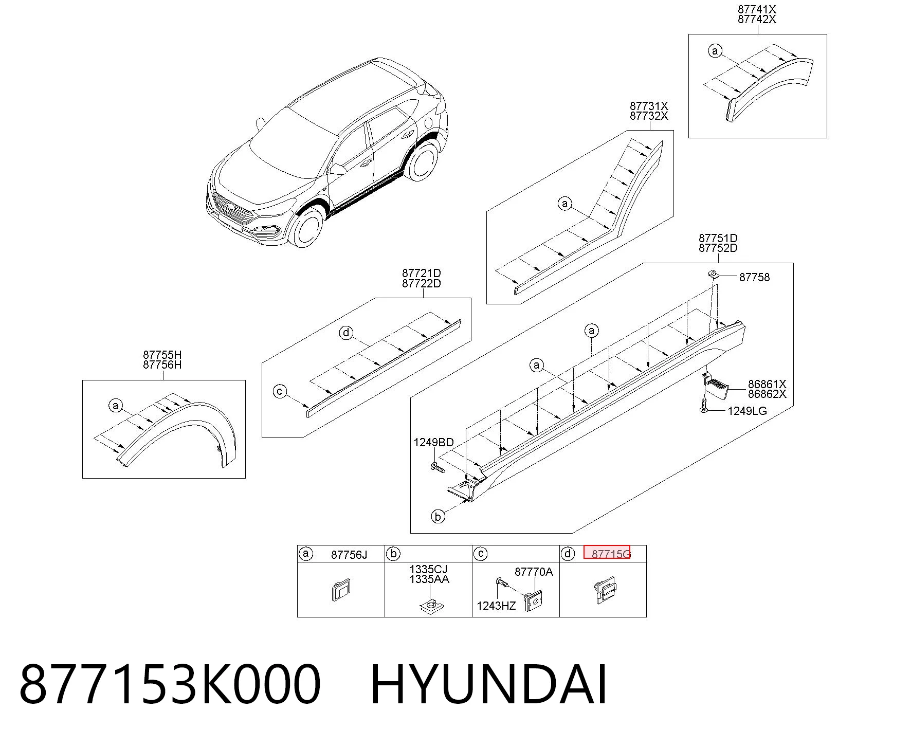 877153K000 Hyundai/Kia 