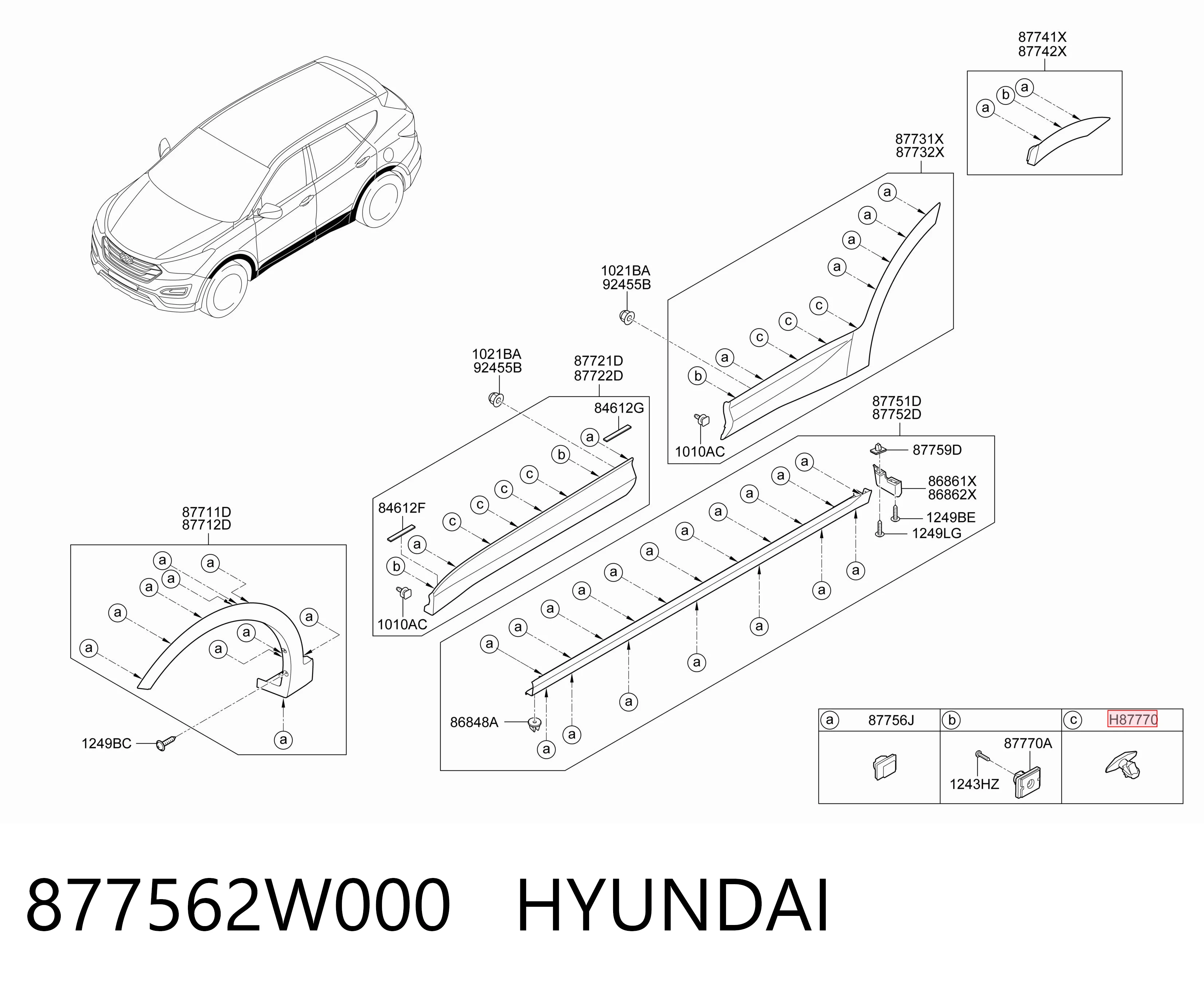 877562W000 Hyundai/Kia 