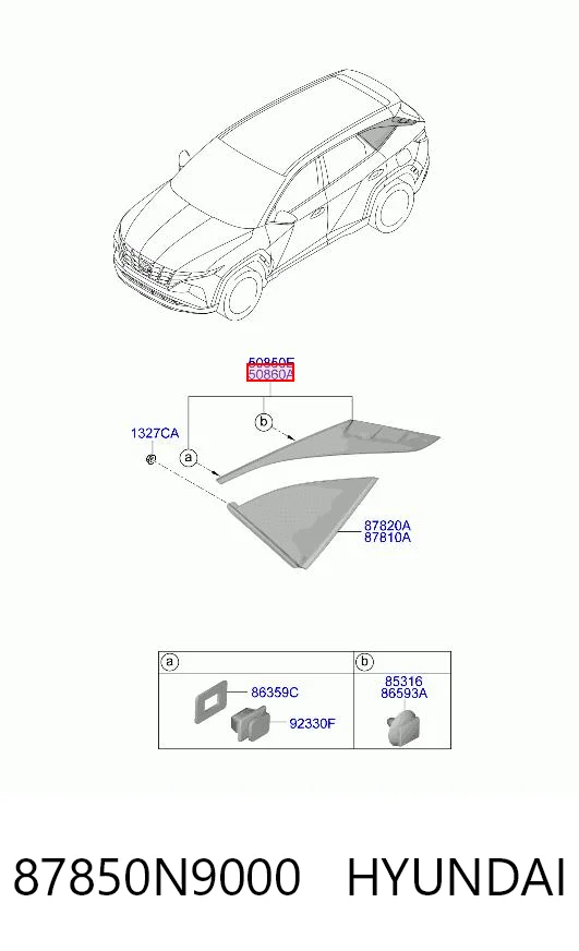 87850N9000 Hyundai/Kia 