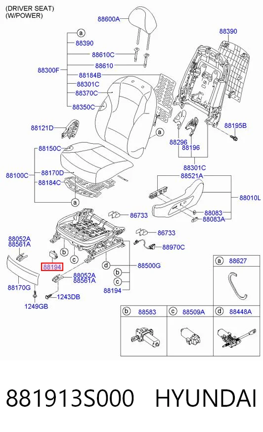 881913S000 Hyundai/Kia 