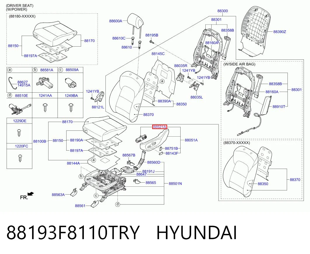 88193F8110TRY Hyundai/Kia 