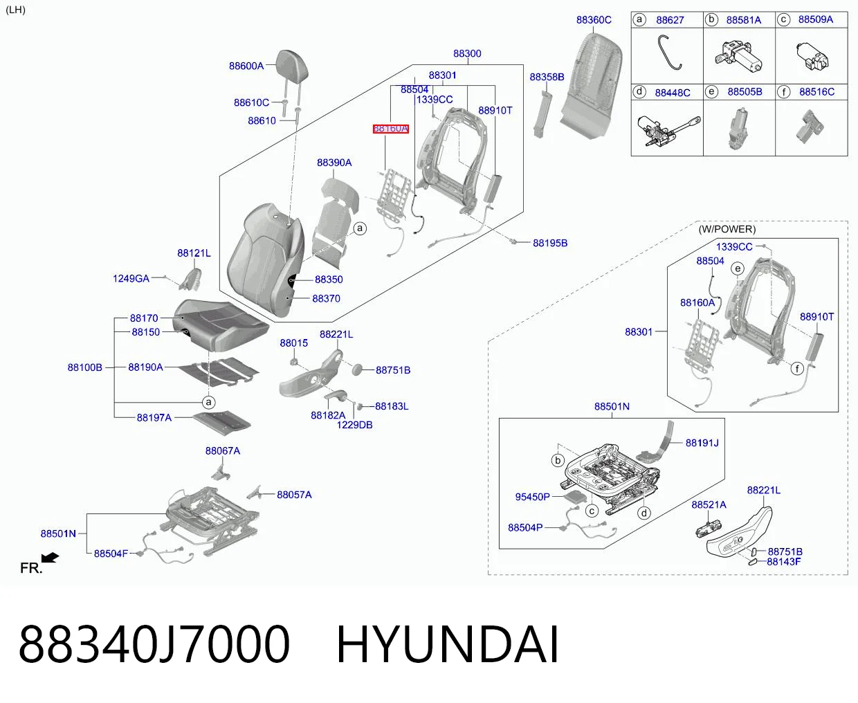88340J7000 Hyundai/Kia