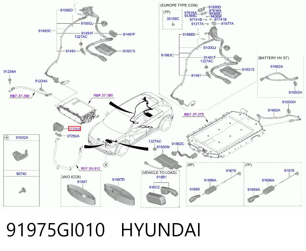 91975GI010 Hyundai/Kia 