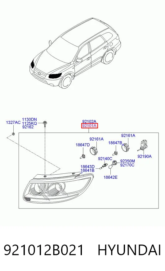 405109E Polcar Фара