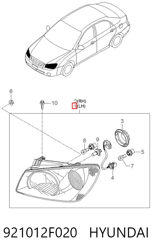 Фара левая Polcar 4113091E цена, от 125.22 USD