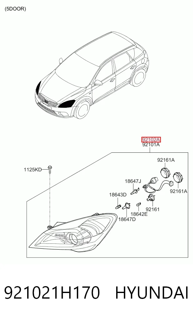 Правая блок фара Polcar 411810E цена, от 152.45 USD