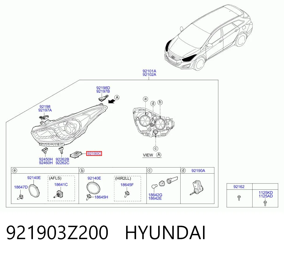 921903Z200 Hyundai/Kia Блок розжига (ксенон)