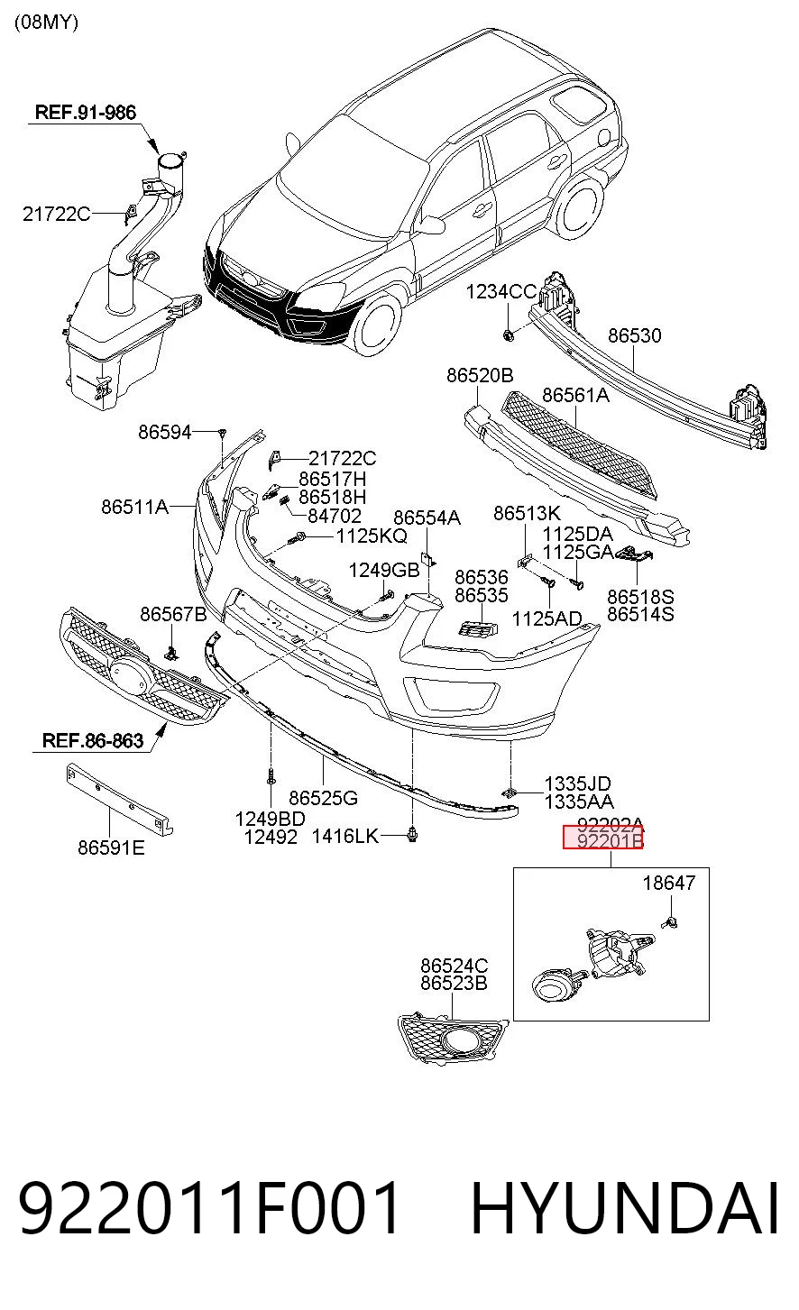 Фара противотуманная, левая Polcar 4103291E цена, от 36.98 USD