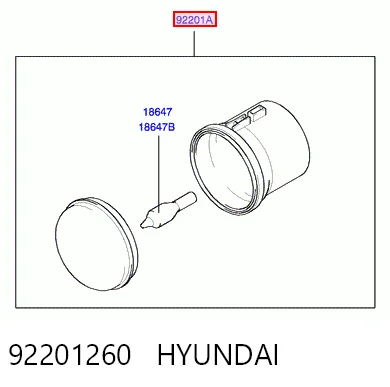 Купить FP3221H0T TYC Туманки