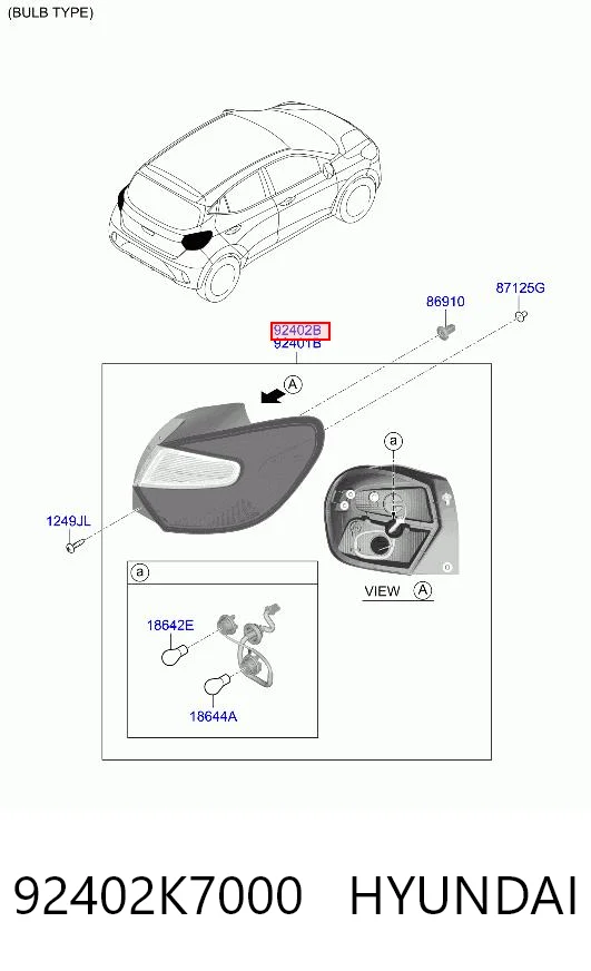 92402K7000 Hyundai/Kia
