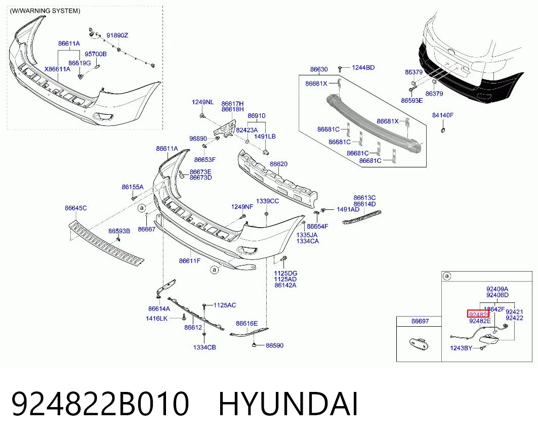 924822B010 Hyundai/Kia