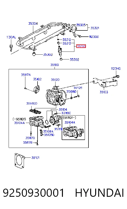 3531032560 Mitsubishi Топливные форсунки