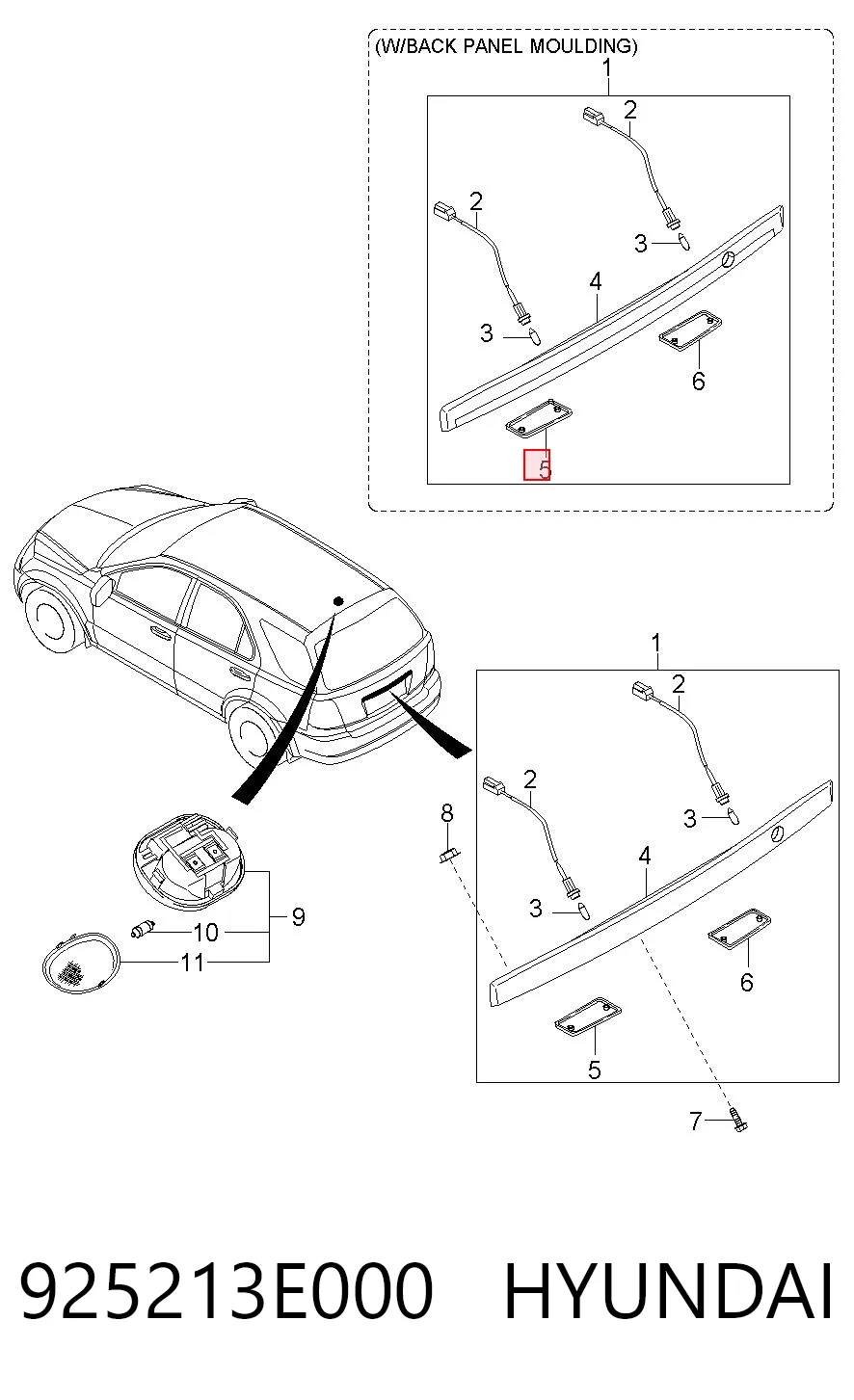 925213E000 Hyundai/Kia