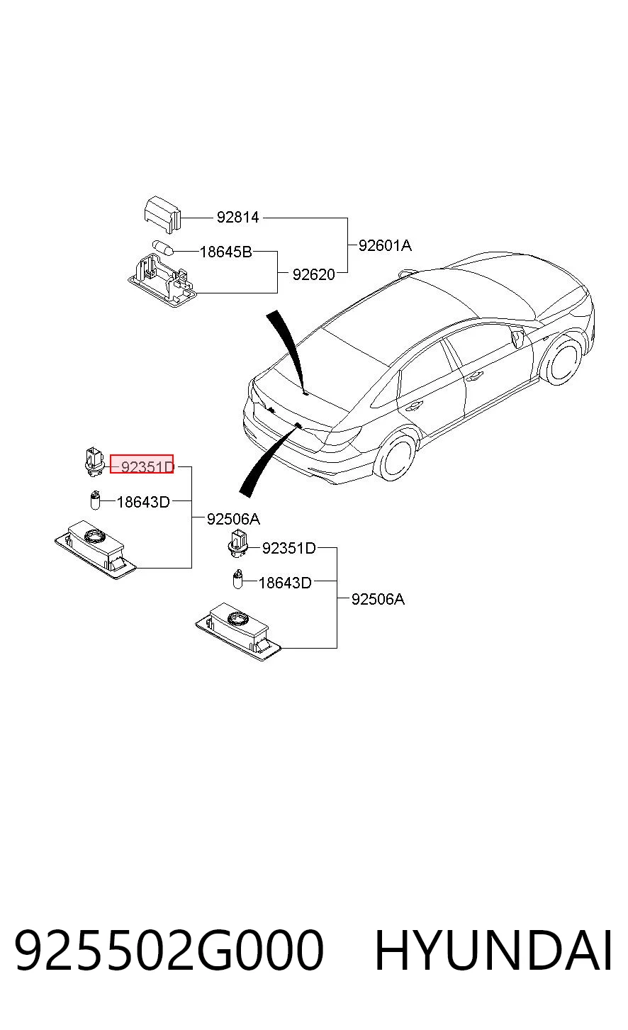 925502G000 Hyundai/Kia 
