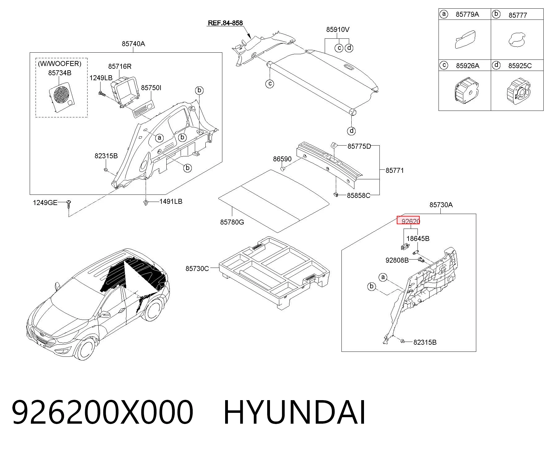 926200X000 Hyundai/Kia 