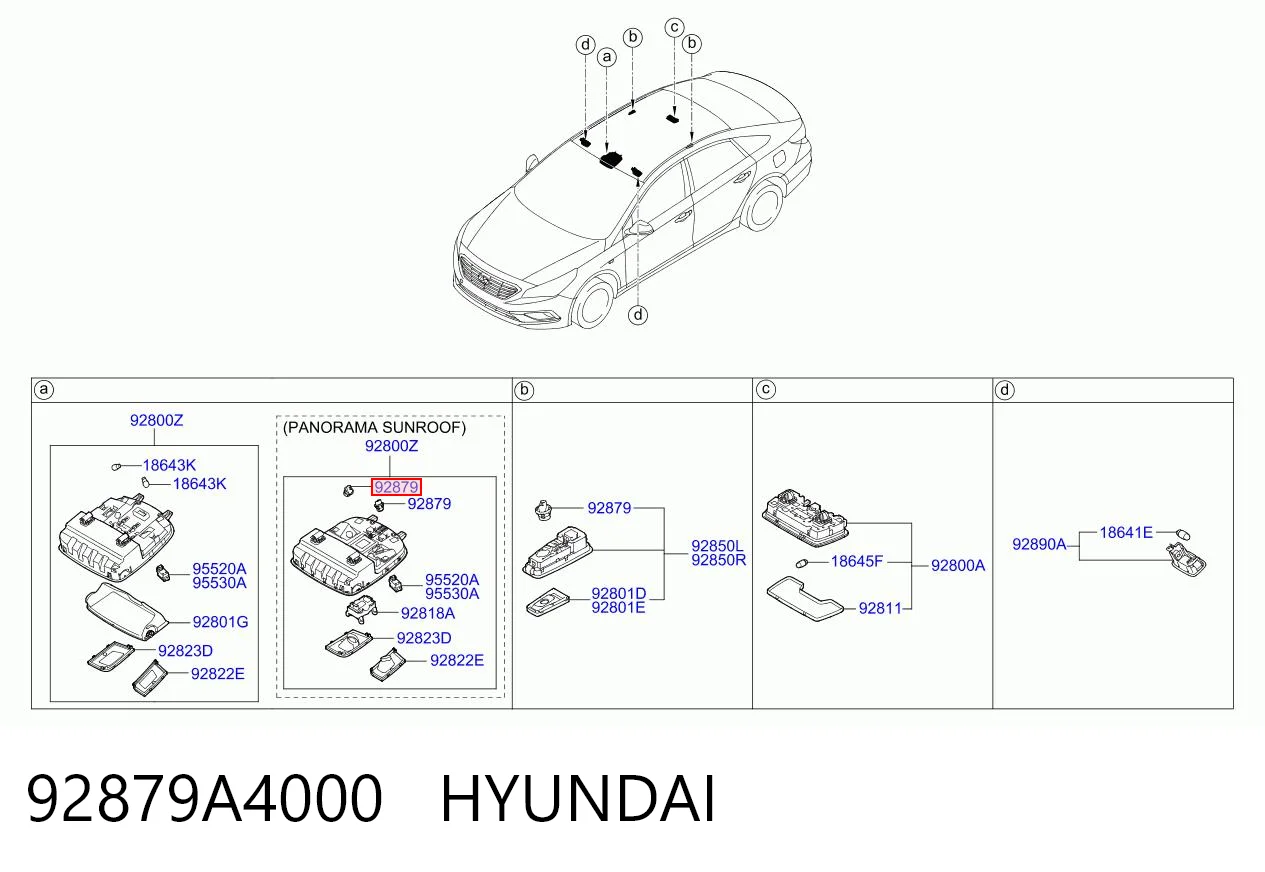 92879A4000 Hyundai/Kia 
