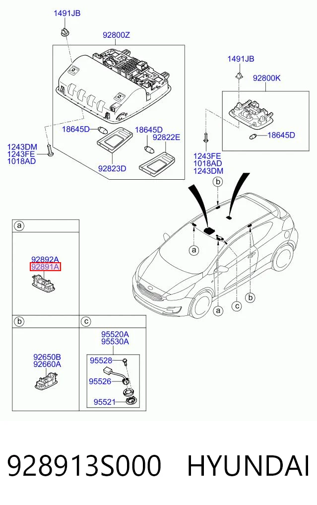 928913S000 Hyundai/Kia 