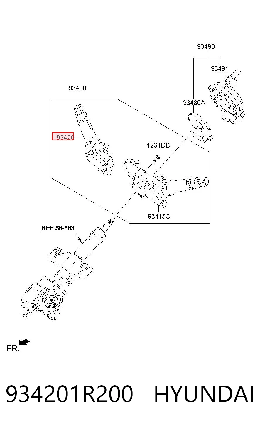 934201R200 Hyundai/Kia 