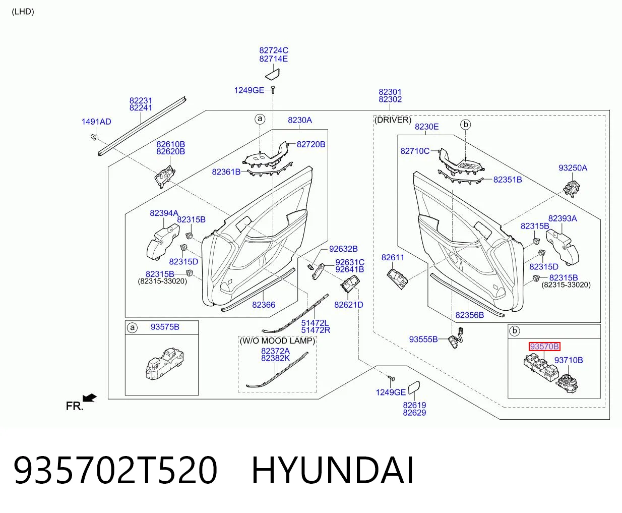 935702T520 Hyundai/Kia