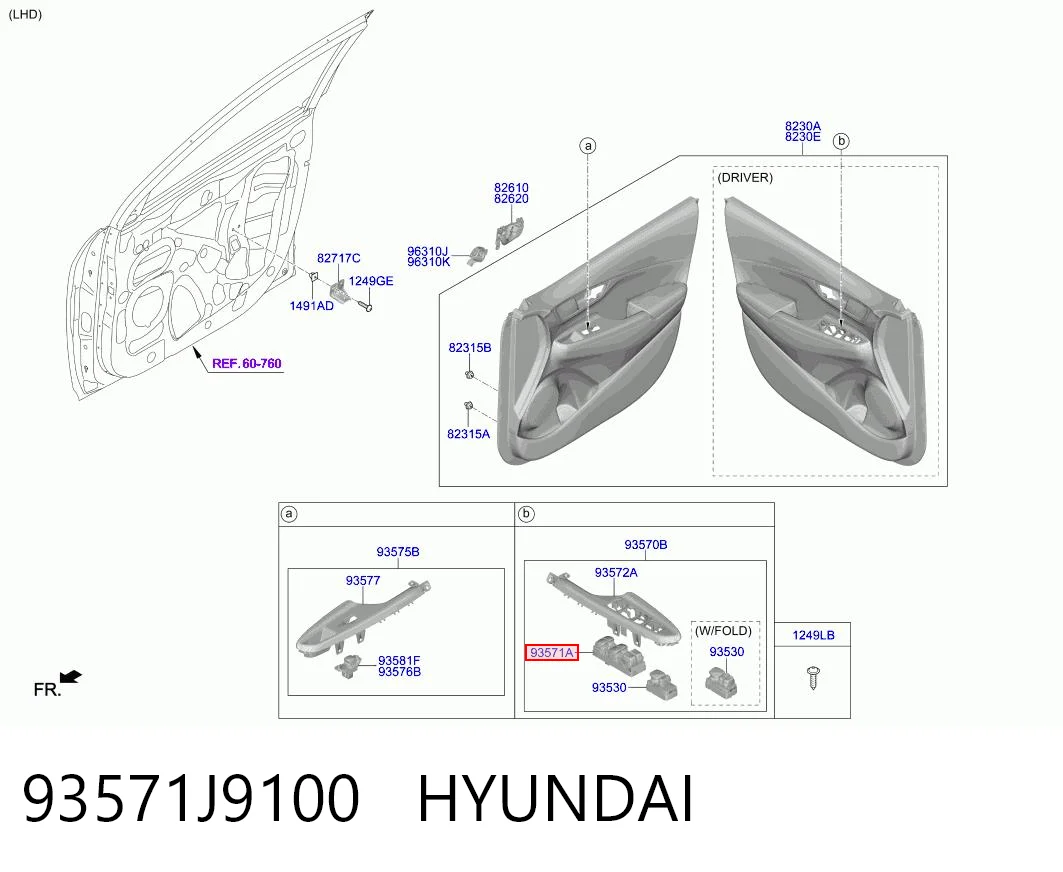 93571J9100 Hyundai/Kia 