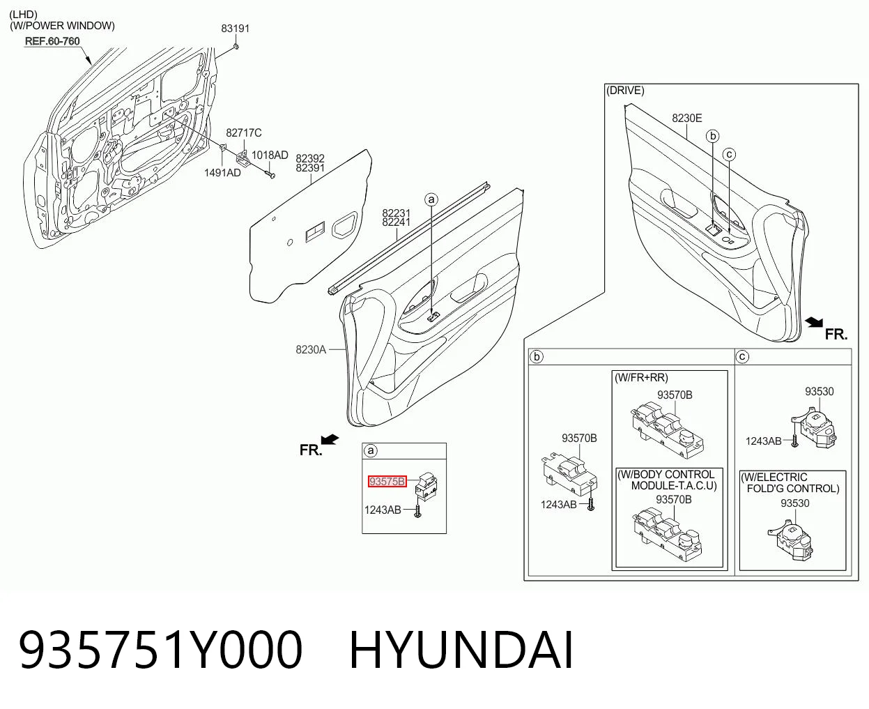 935751Y000 Hyundai/Kia 