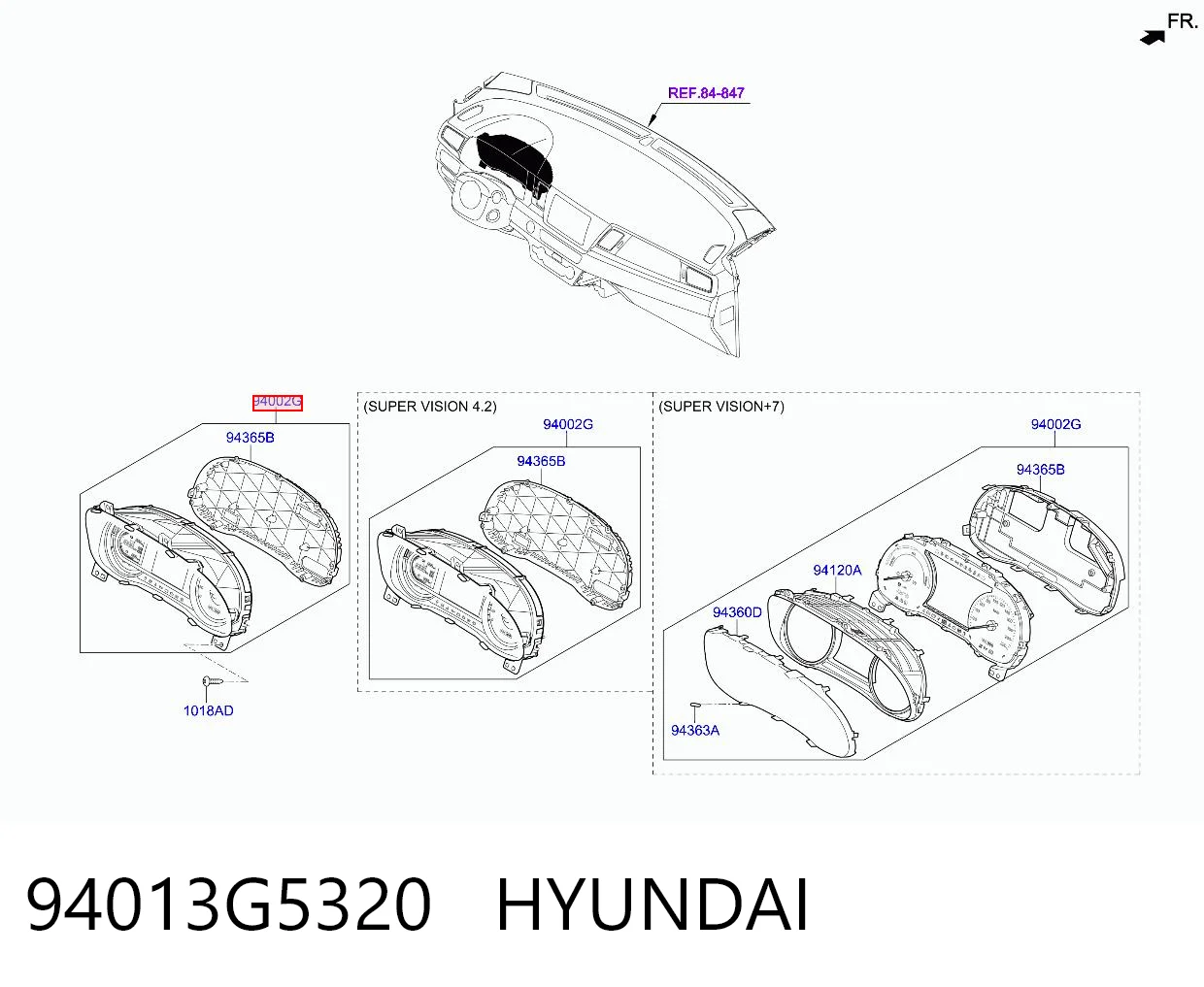 94013G5320 Hyundai/Kia