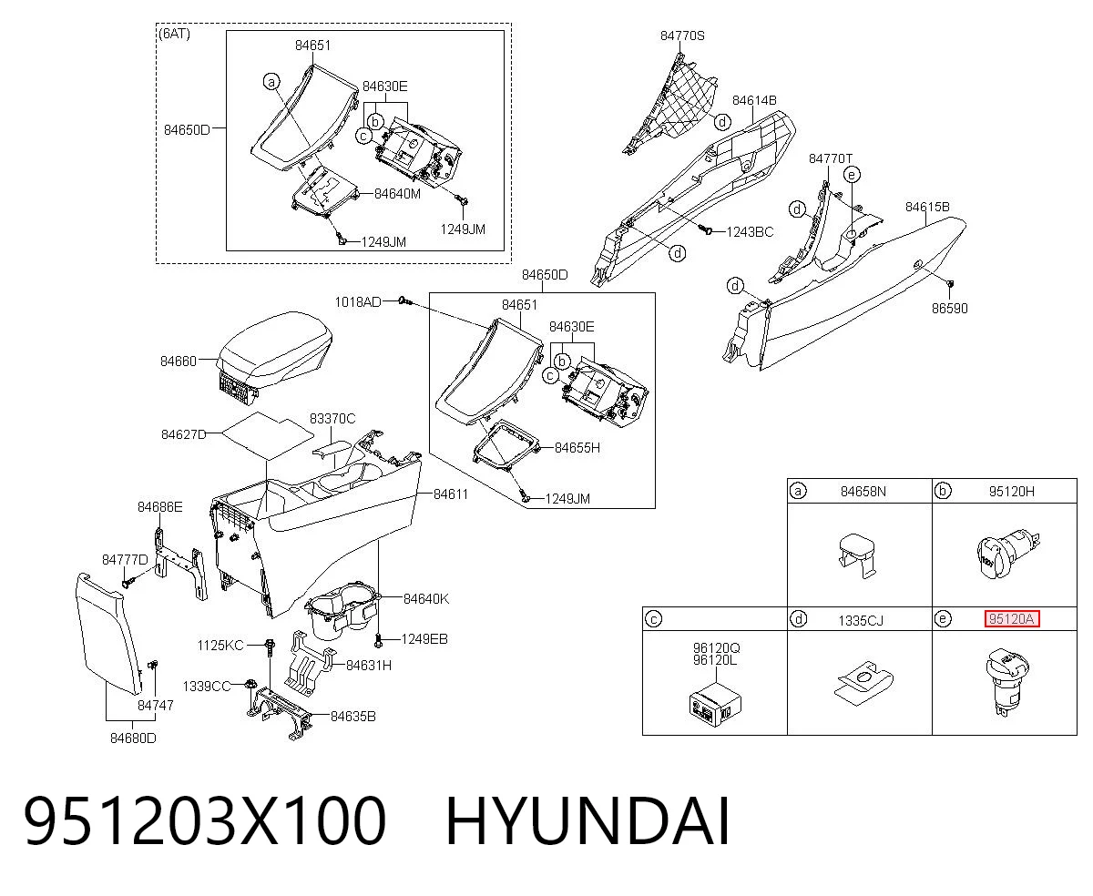 951203X100 Hyundai/Kia 