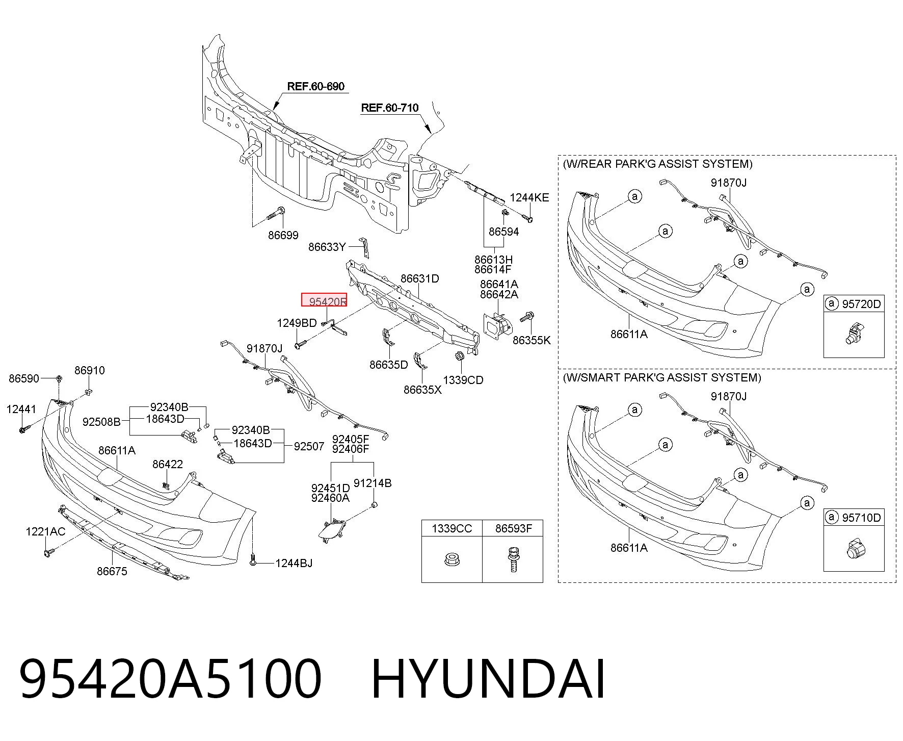 95420A5100 Hyundai/Kia 