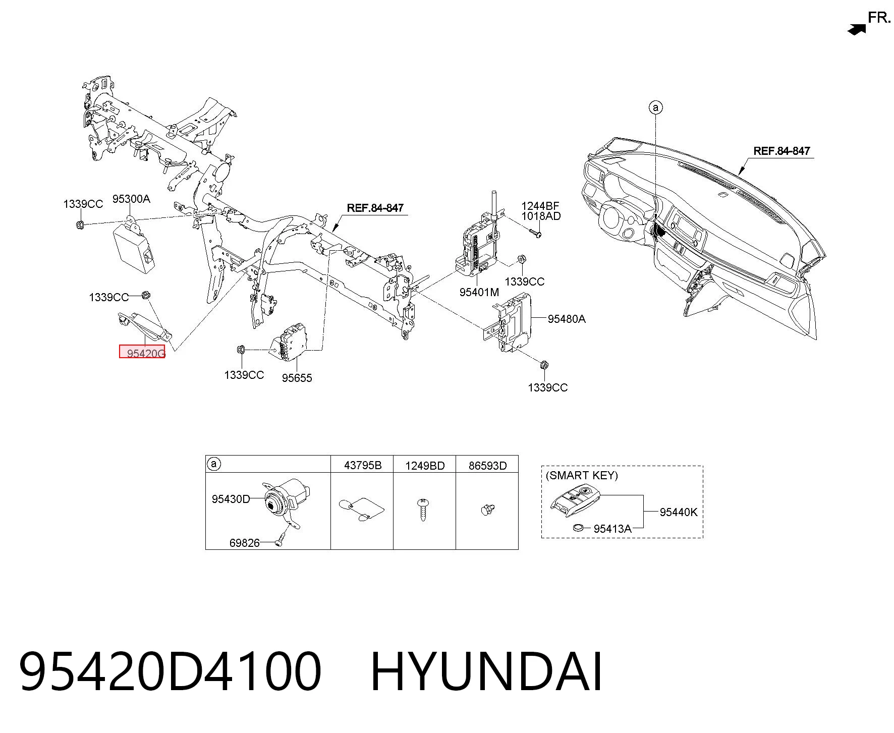 95420D4100 Hyundai/Kia 