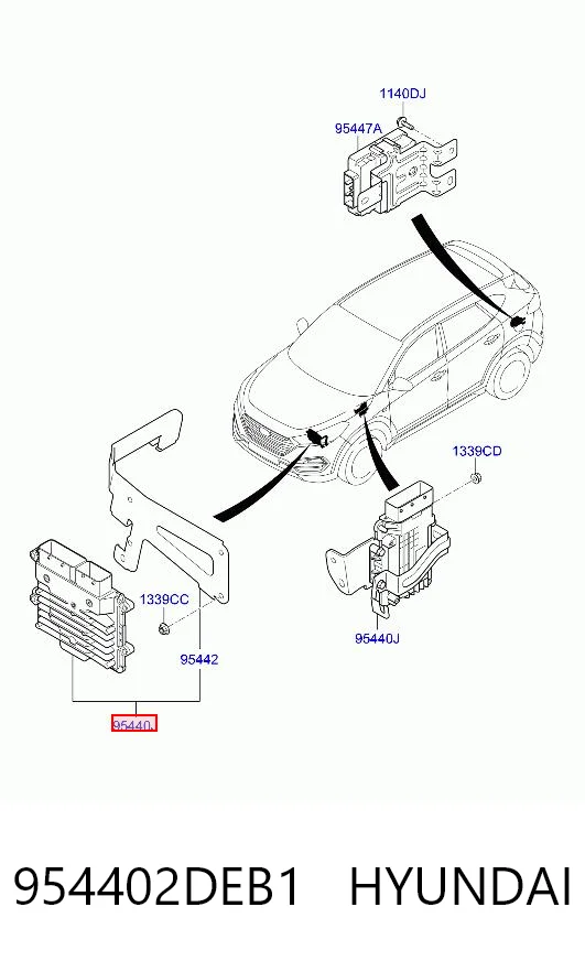 954402DEB1 Hyundai/Kia