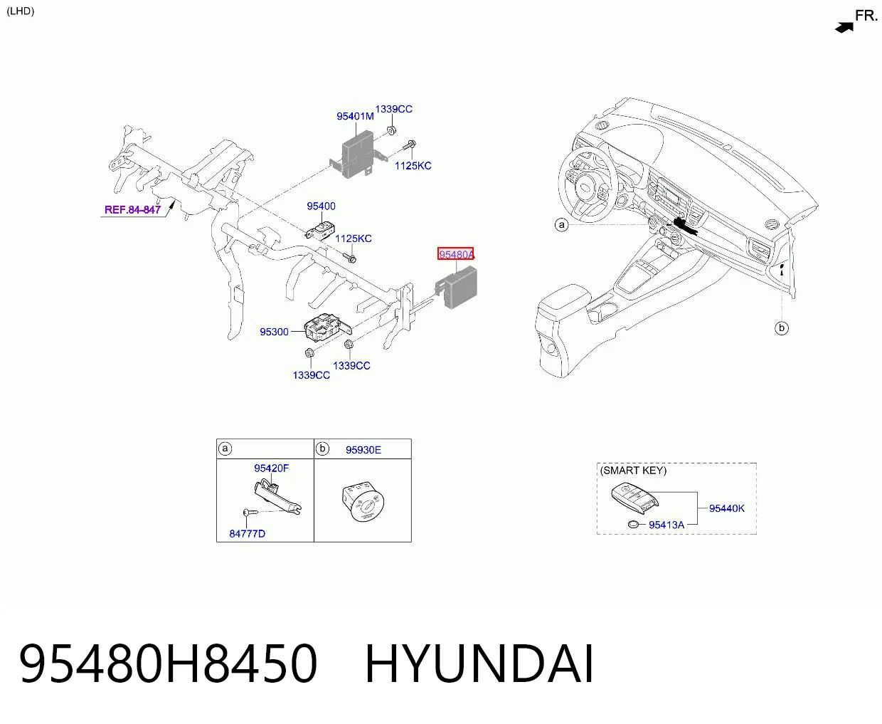 95480H8450 Hyundai/Kia