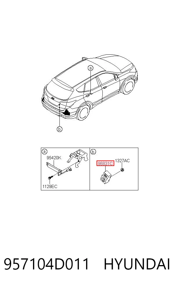 957104D011 Hyundai/Kia 