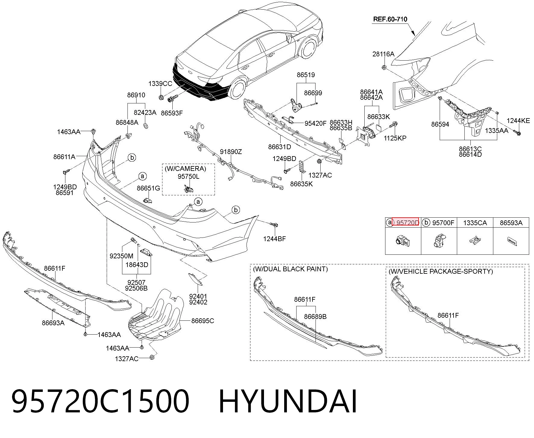 95720C1500 Hyundai/Kia 