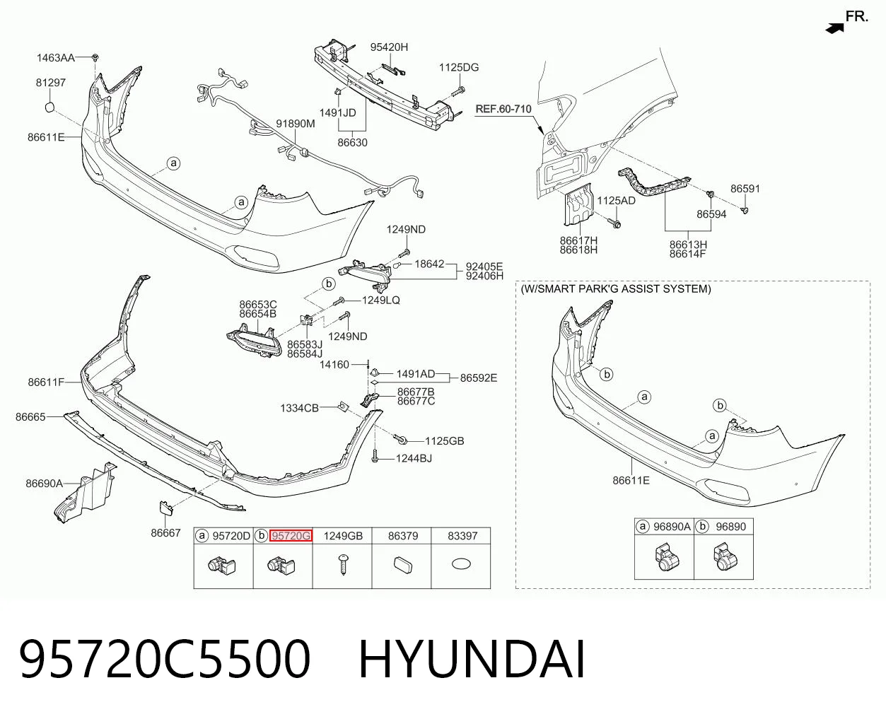95720C5500 Hyundai/Kia 