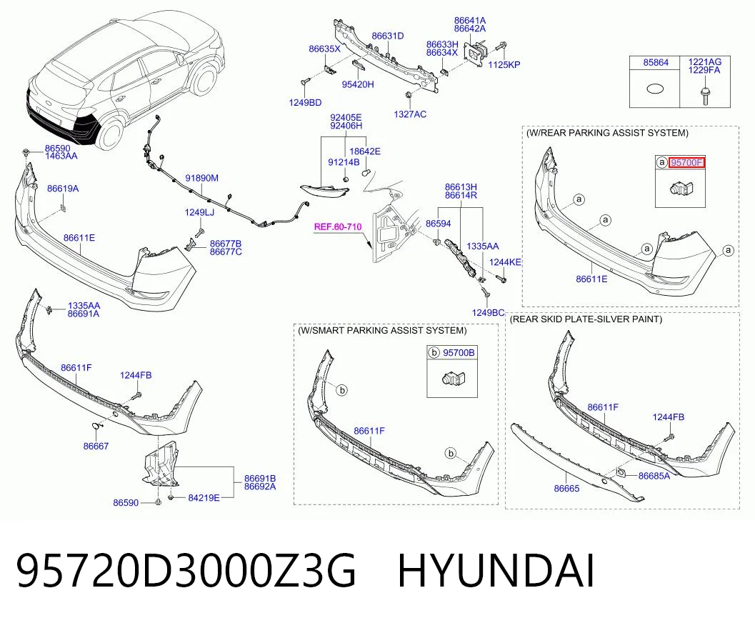 95720D3000Z3G Hyundai/Kia 