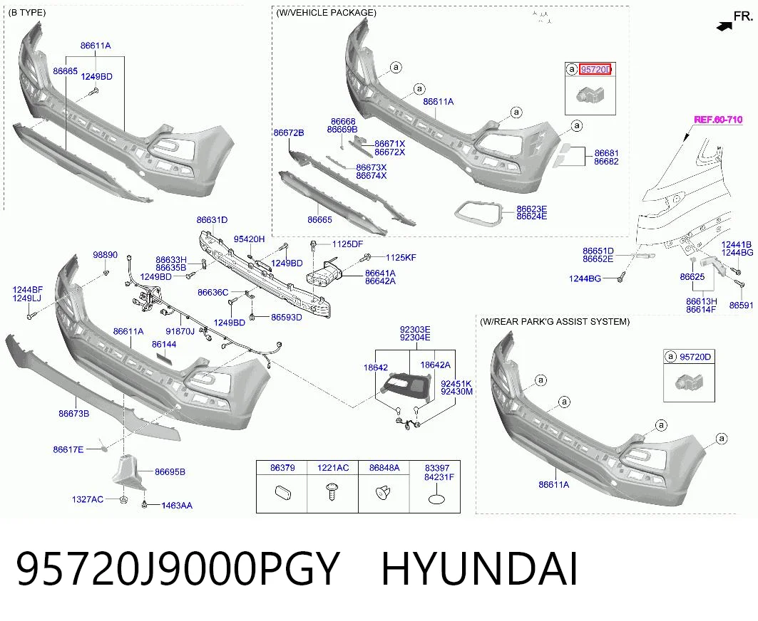 95720J9000PGY Hyundai/Kia 