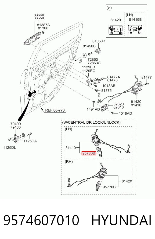 9574607010 Hyundai/Kia