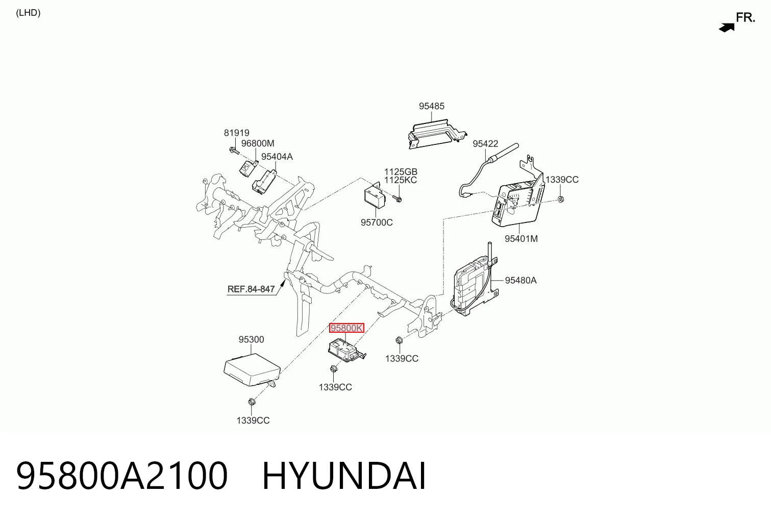 95800A2100 Hyundai/Kia
