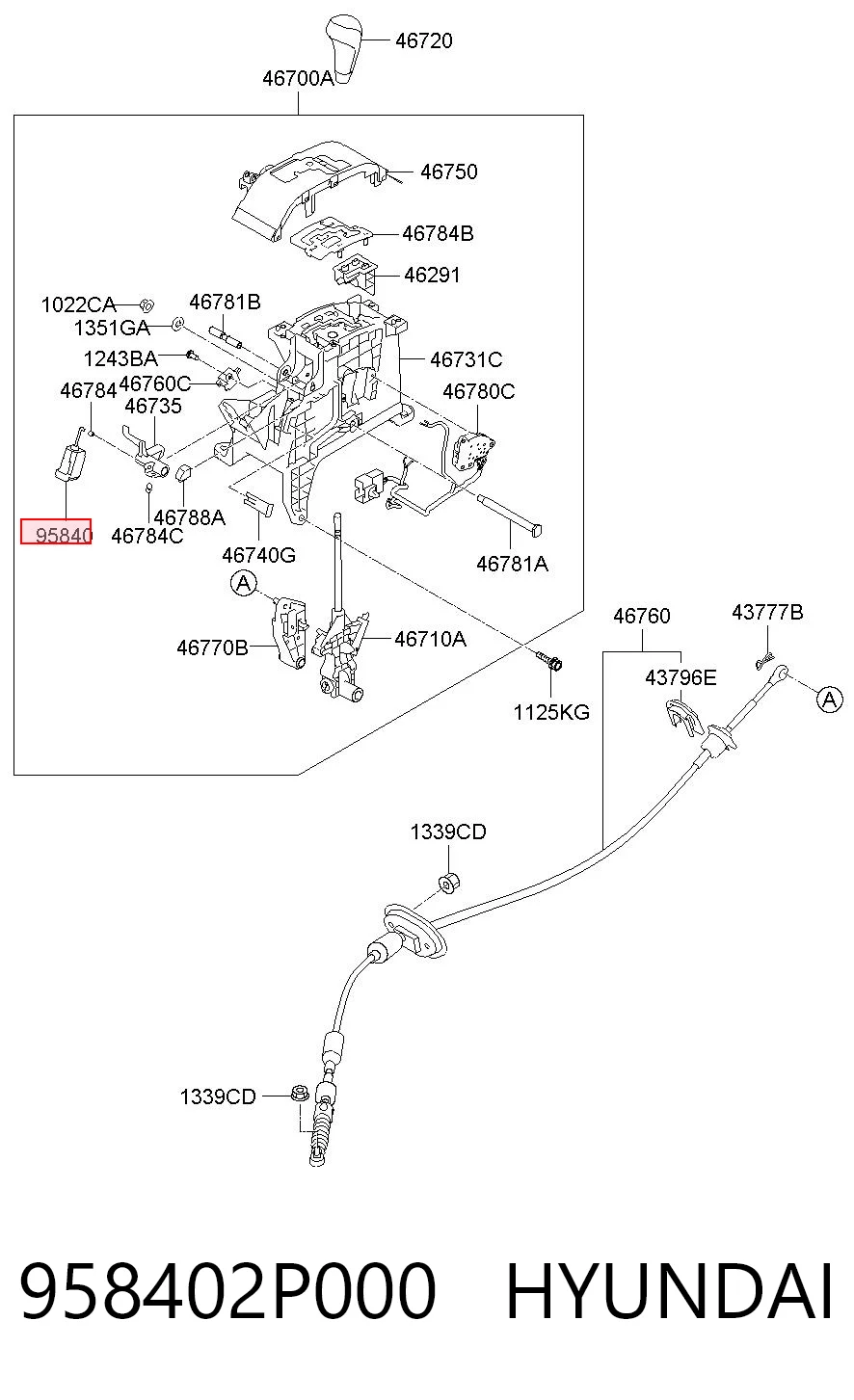 958402P000 Hyundai/Kia 