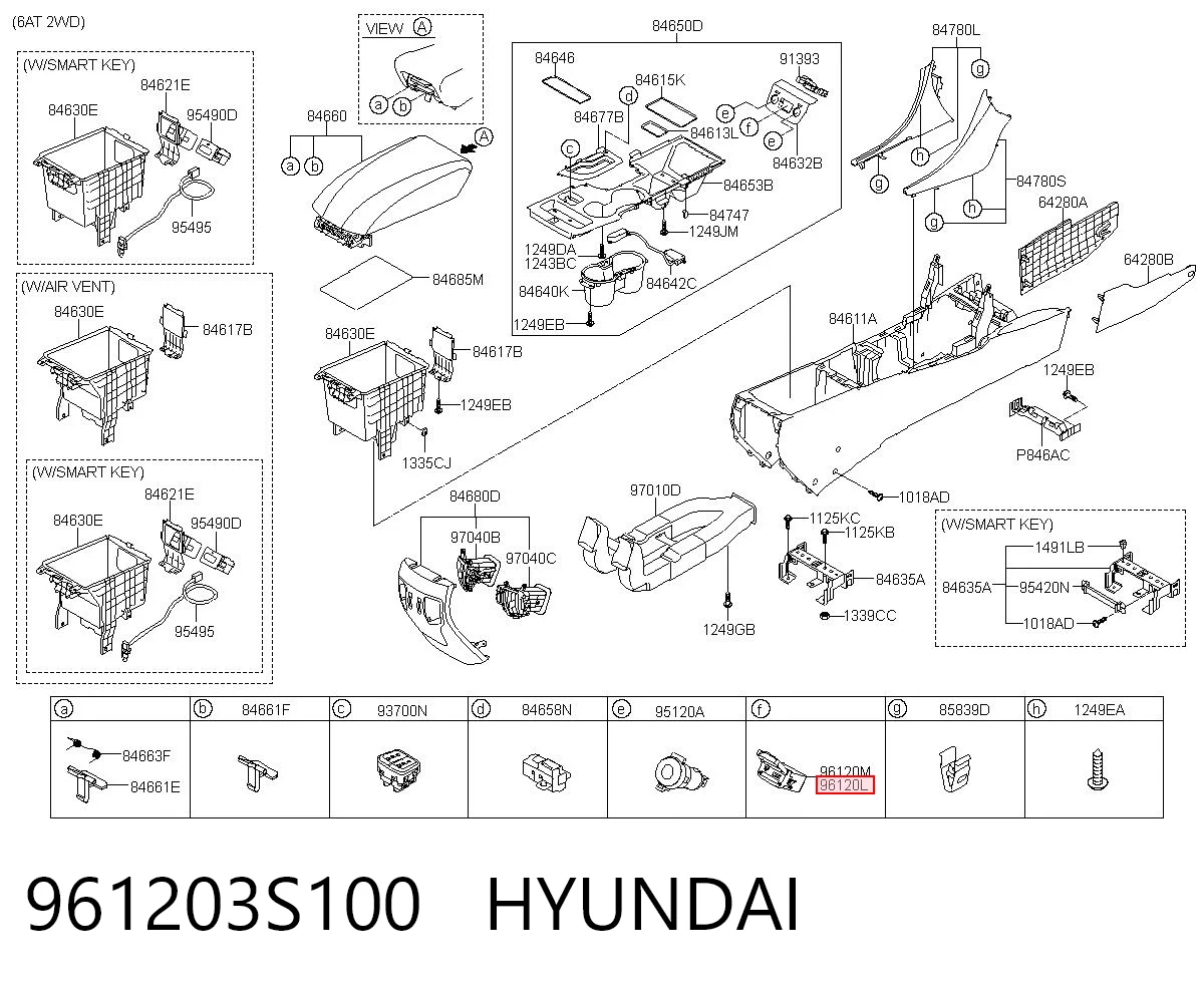 961203S100 Hyundai/Kia 
