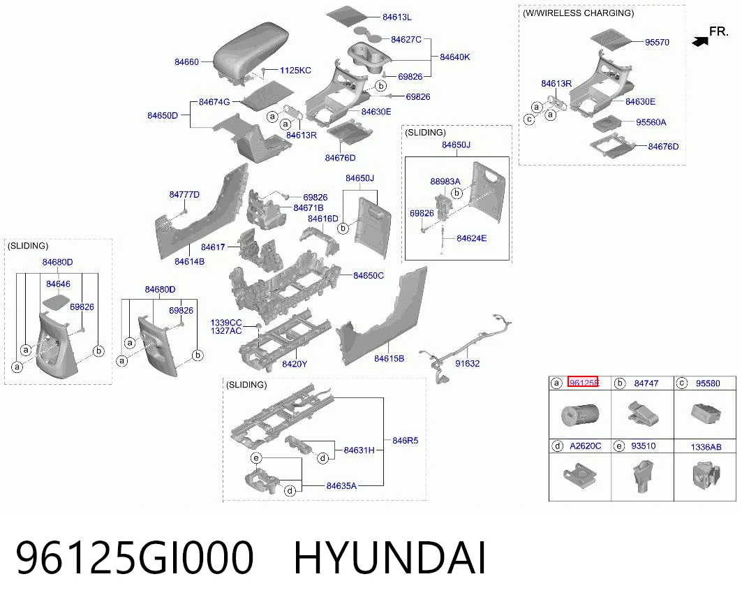 96125GI000 Hyundai/Kia 